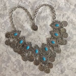 Southwest style Necklace statement piece